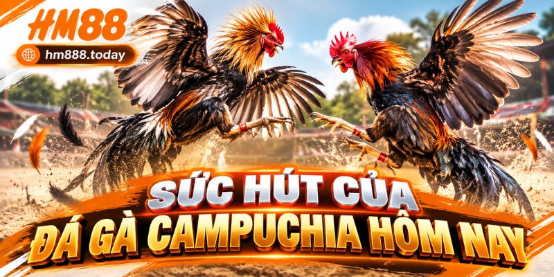 Sức hút của đá gà campuchia hôm nay